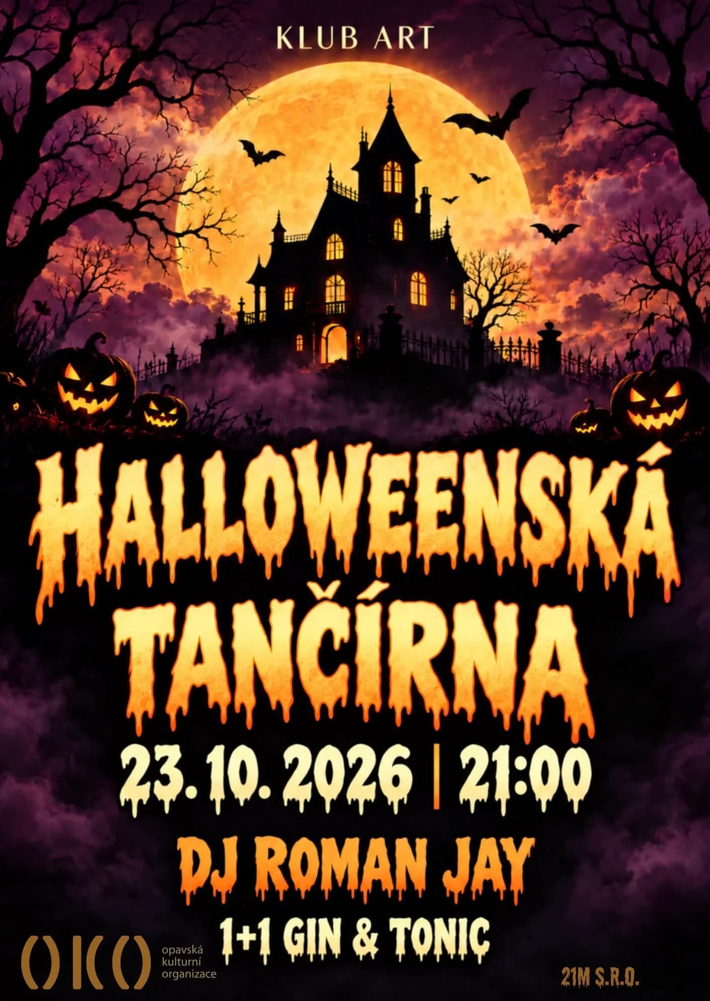 halloweenská Tančírna - Klub ART