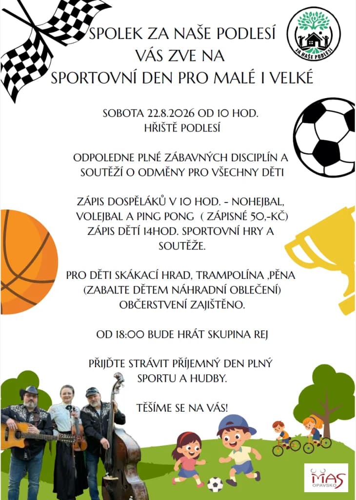 Sportovní den pro malé i velké