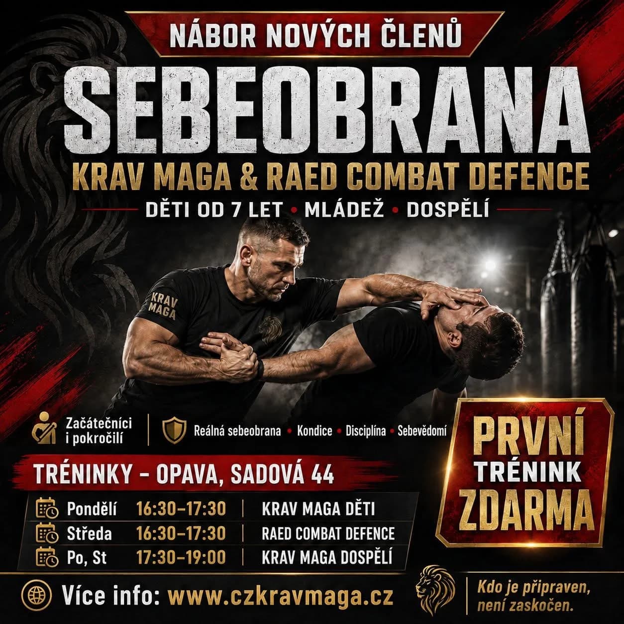 Kravmaga- nábor 
