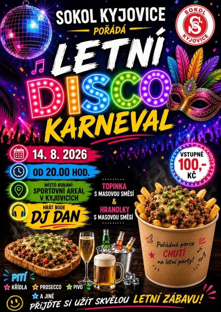 Letní disco karneval
