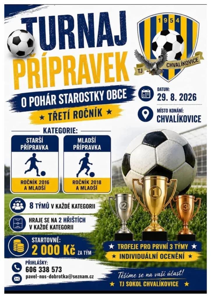 Turnaj přípravek o Pohár starostky obce