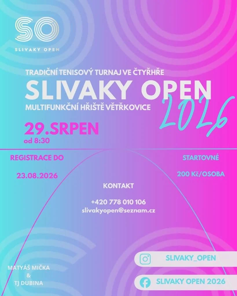 Slivaky Open 2026